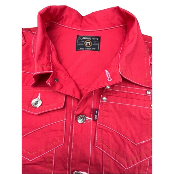 Number Nine Women’s Red Vest Sz M - Picture 2 of 9